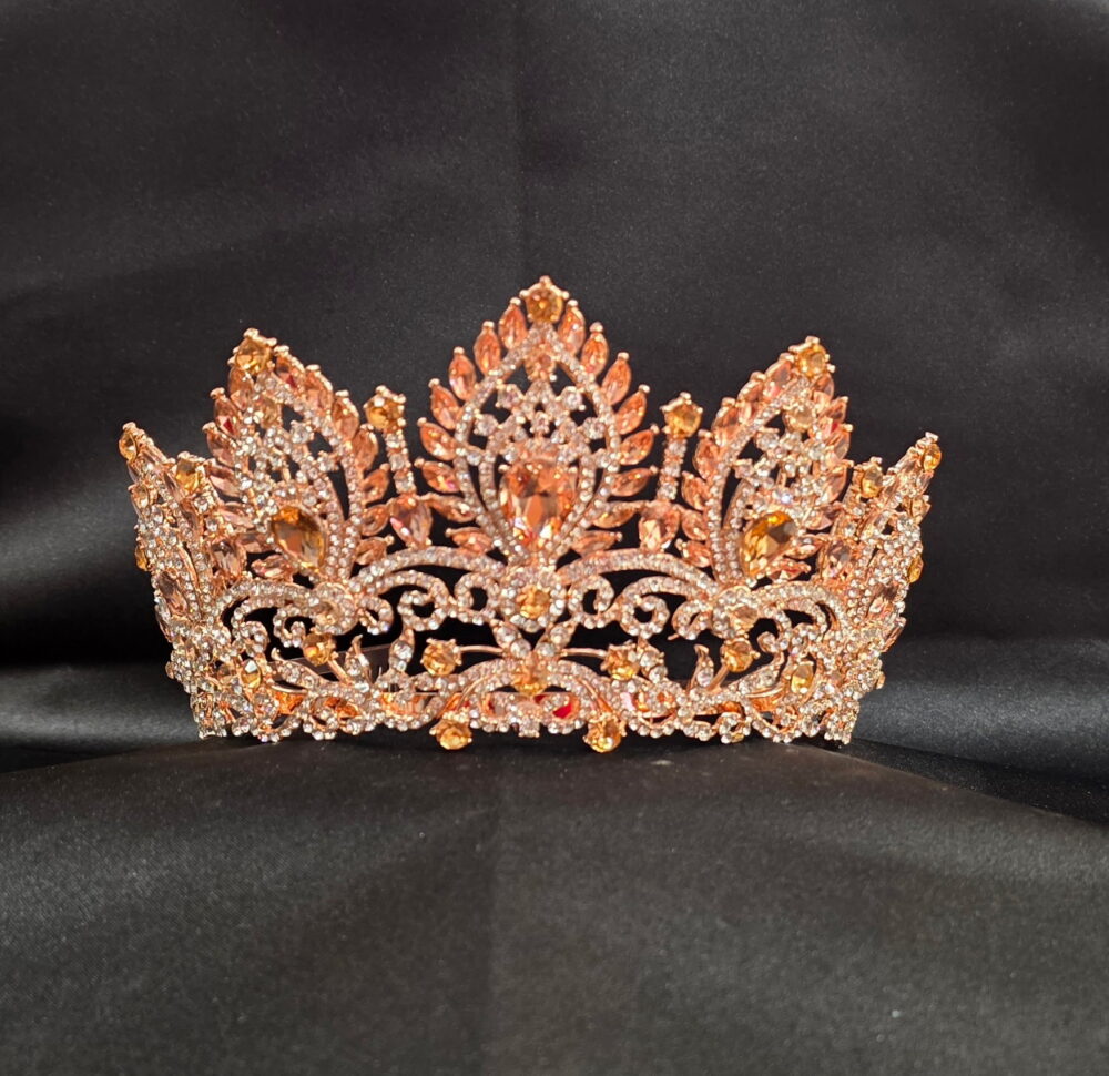 Crystal Hair Comb Set - Style CR1019