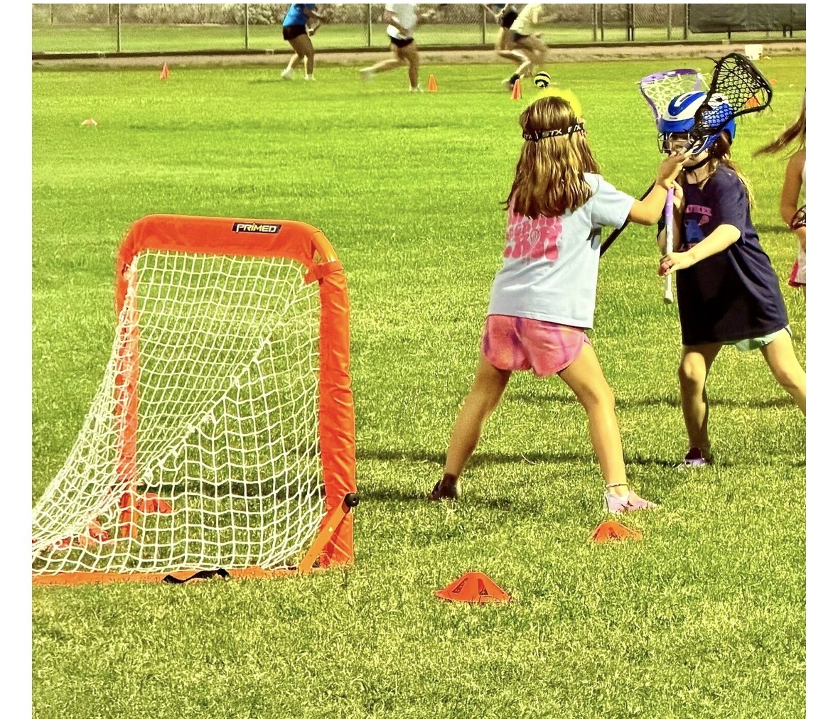 Arrowhead girls lacrosse action photo