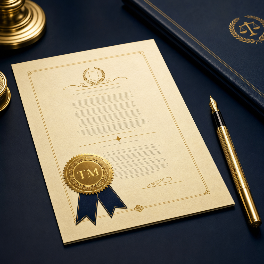Trademark filing document