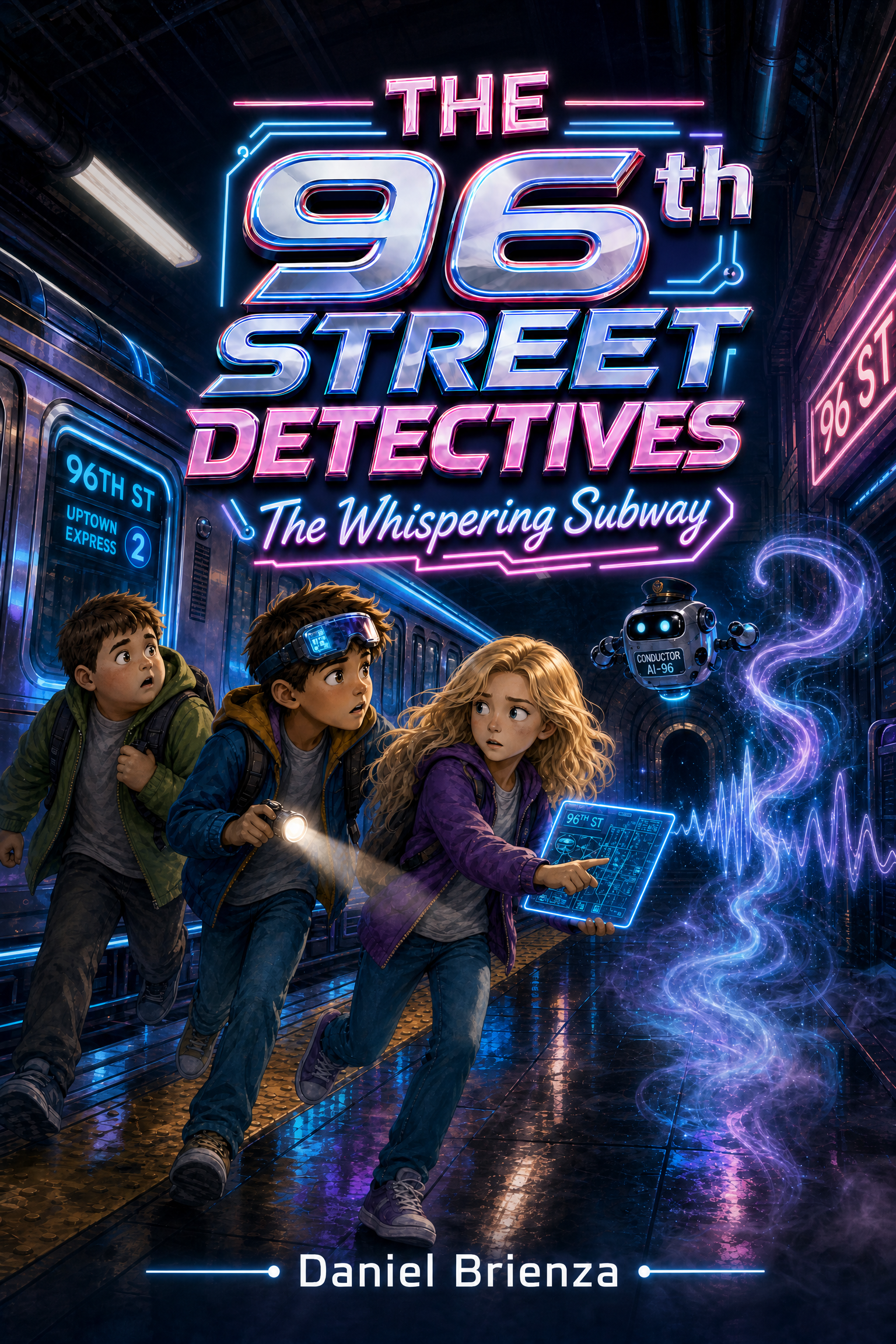 The Whispering Subway cover — Book 2 of The 96th Street Detectives