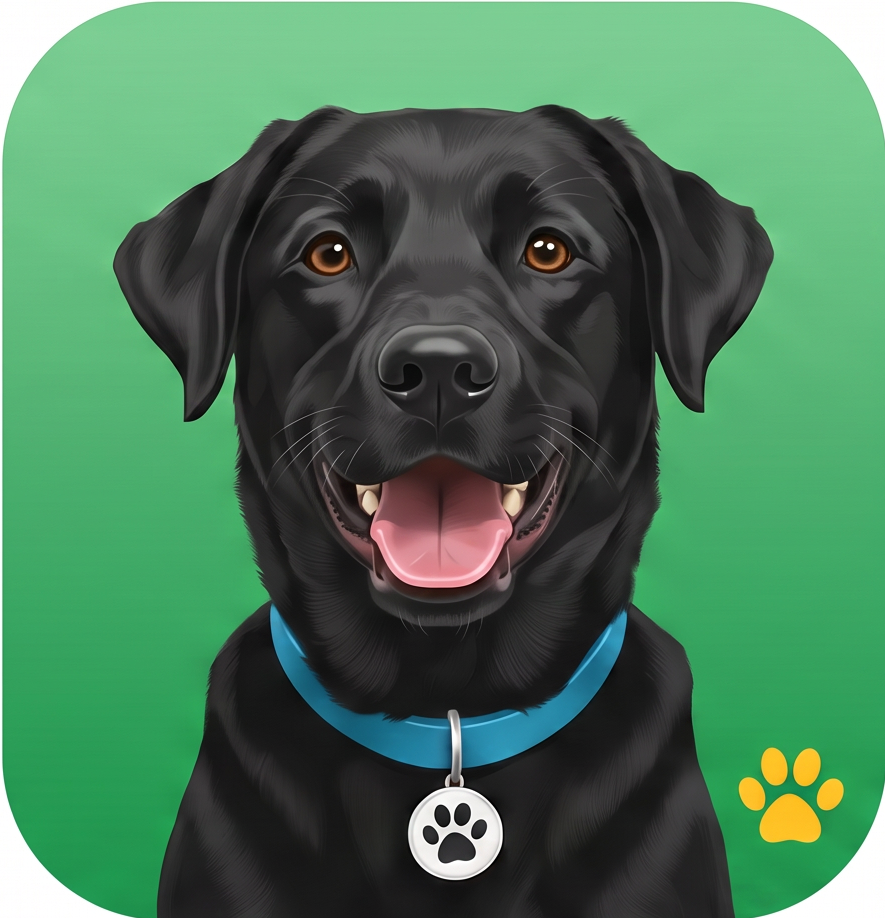 Scoop — the DogWork mascot