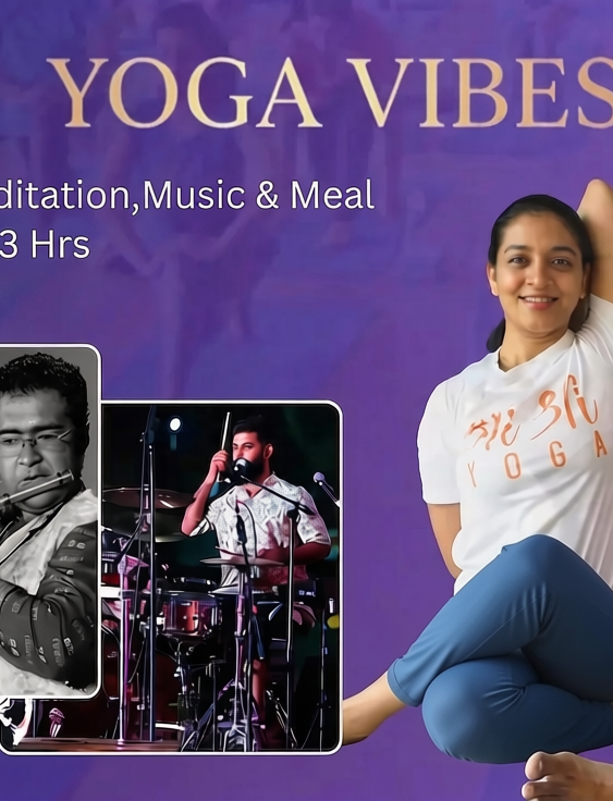 Yoga Vibes event poster
