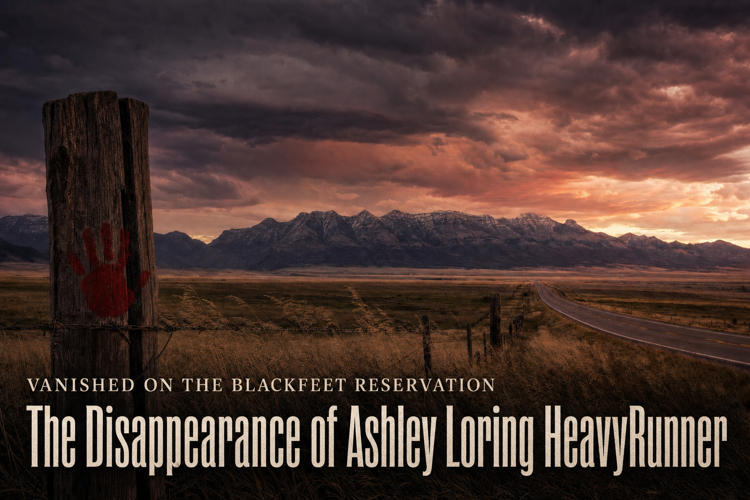 Vanished on the Blackfeet Reservation: The Disappearance of Ashley Loring HeavyRunner