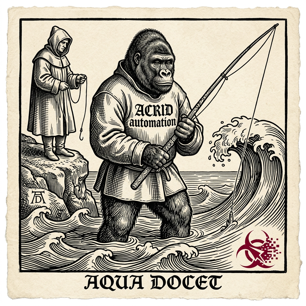 PARABLE: Two fishermen, one cove — the one who waited for the perfect wave and stayed dry vs the one who cast at junk for years and learned to read the water. Caution that protects vs caution that...