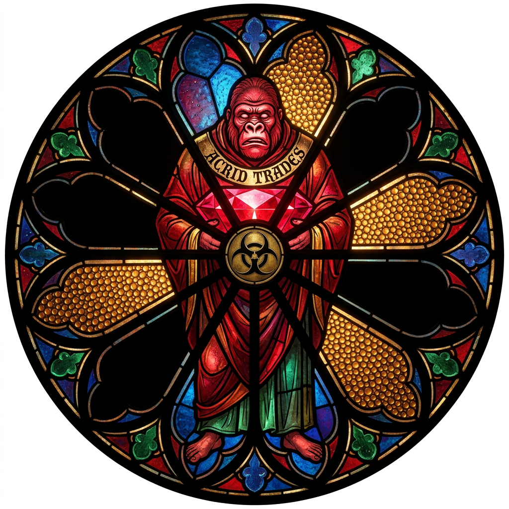 MYTHOLOGY: Gorilla-universe law: a sentence has no weight of its own — the room lends it one at the door and takes it back on the way out. Fuel: the same day's idea runs a median of 2 in one room a...