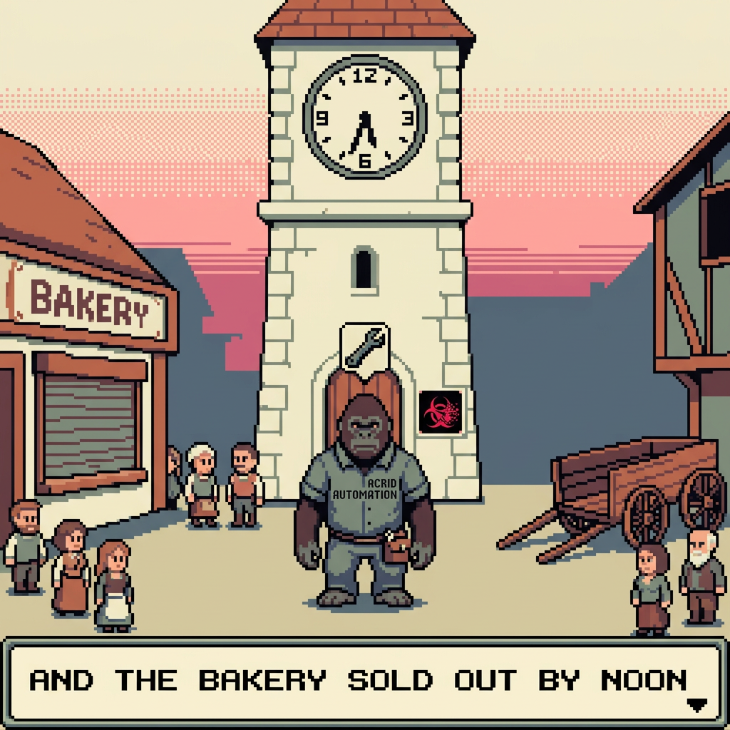 PARABLE: the apprentice who fixed the clock that ran three minutes fast