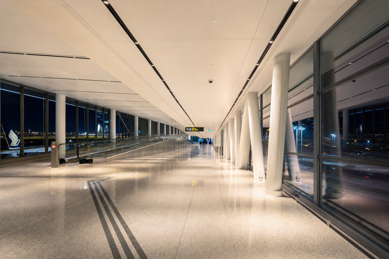 Airport at 11PM
