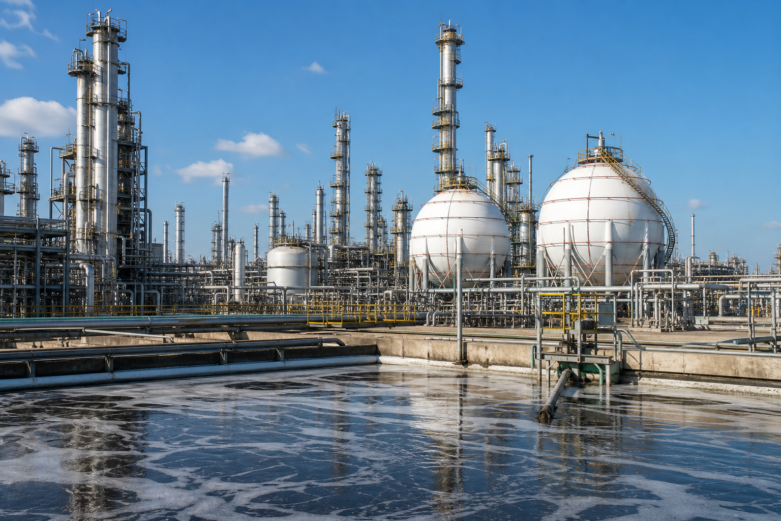 Aromatics Unit Wastewater Treatment