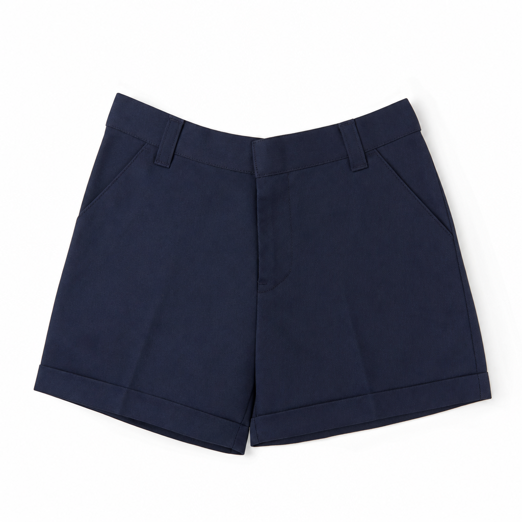 Girls School Uniform Shorts