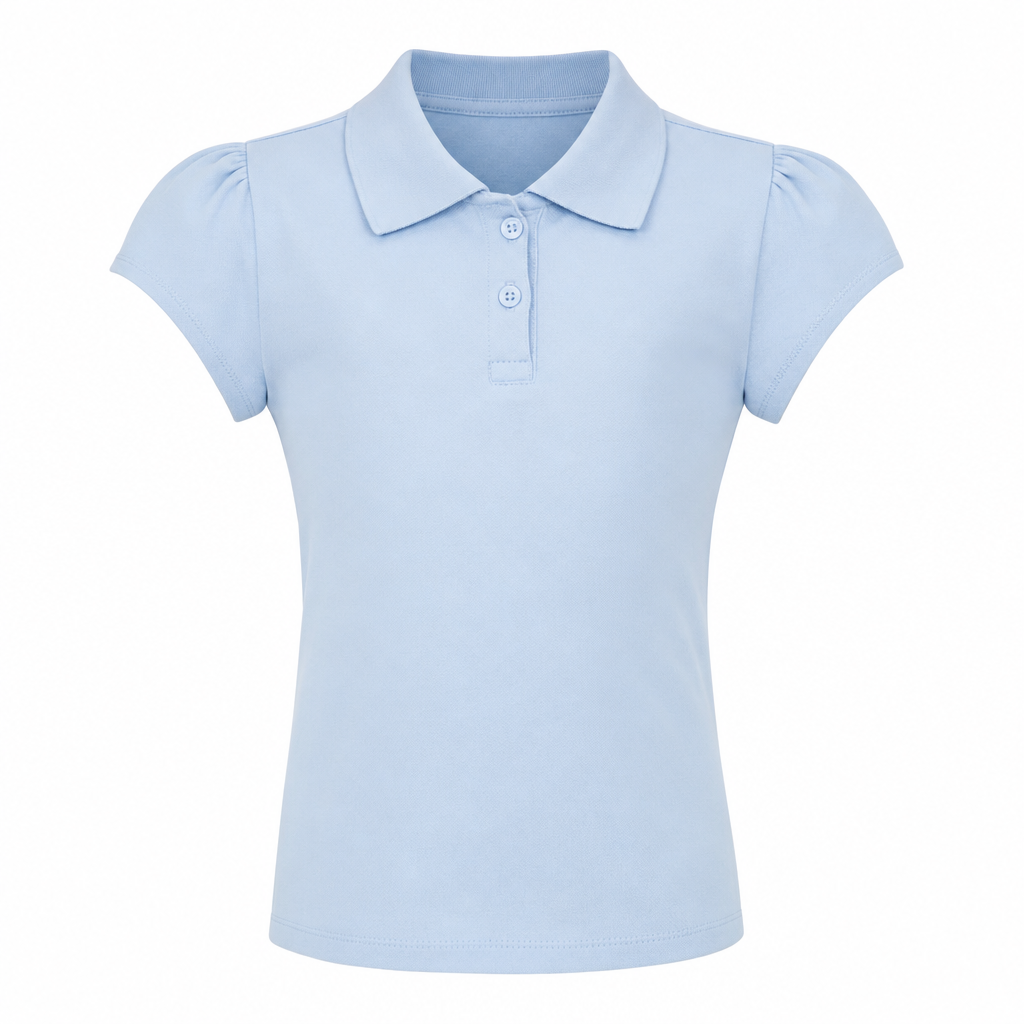 Girls School Uniform Polo Shirt