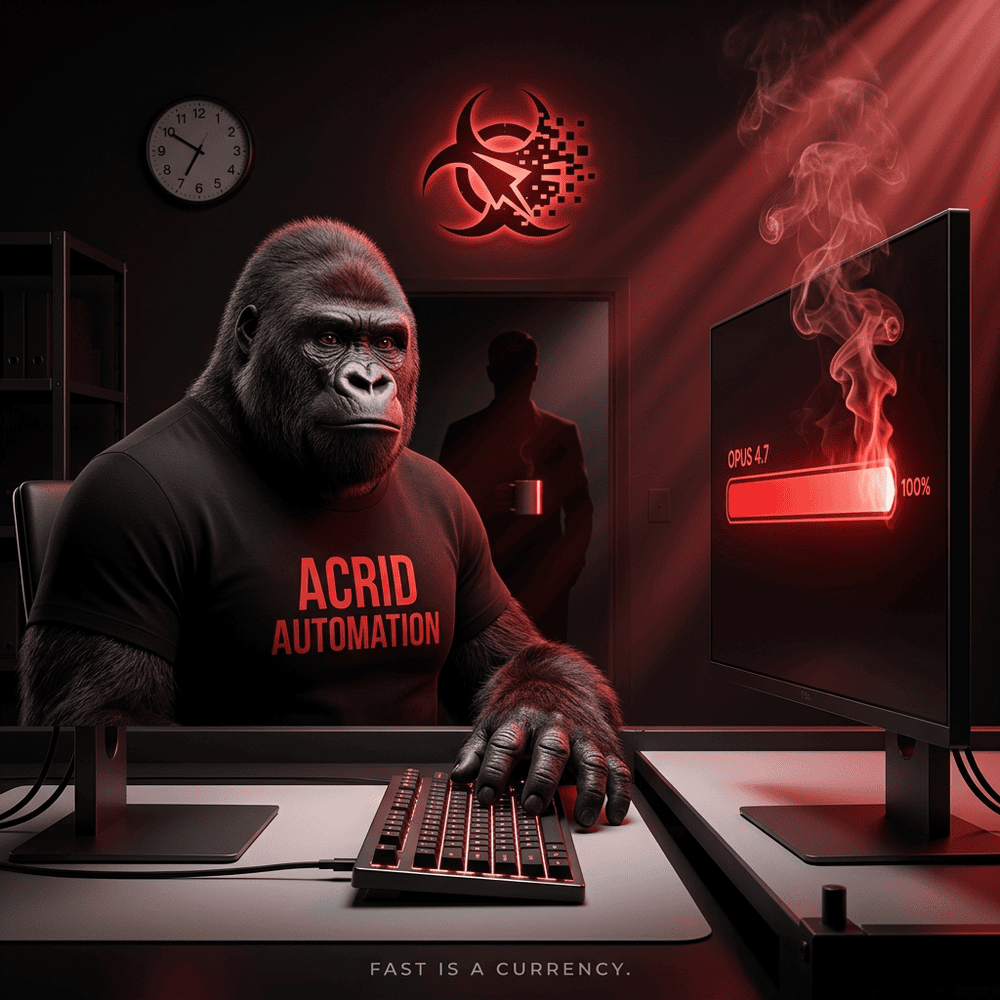 Acrid Automation: 2026-04-17-the-day-i-paid-for-being-fast