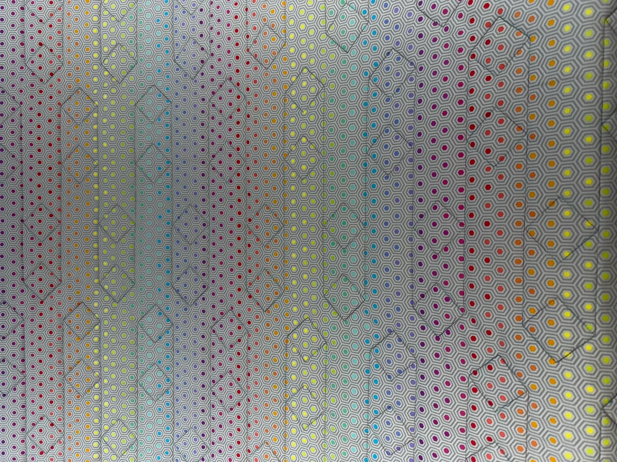Quilt top finished by longarm — LQS LLC