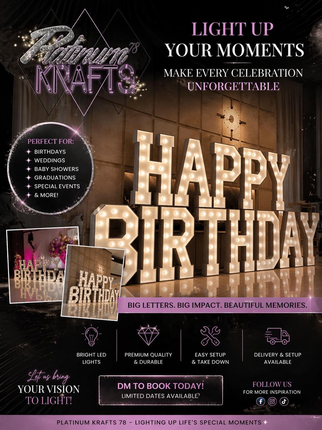 Marquee Letter Rentals